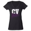 Women's Fine Jersey V-Neck T-Shirt Thumbnail