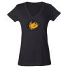 Women's Fine Jersey V-Neck T-Shirt Thumbnail