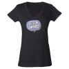 Women's Fine Jersey V-Neck T-Shirt Thumbnail