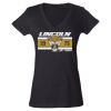 Women's Fine Jersey V-Neck T-Shirt Thumbnail