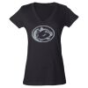 Women's Fine Jersey V-Neck T-Shirt Thumbnail