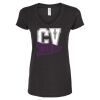 Women's Poly-Rich V-Neck T-Shirt Thumbnail