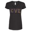 Women's Poly-Rich V-Neck T-Shirt Thumbnail