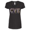 Women's Poly-Rich V-Neck T-Shirt Thumbnail
