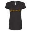Women's Poly-Rich V-Neck T-Shirt Thumbnail